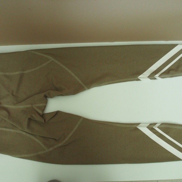 Tory Burch High Rise Compression Melange Side Pocket Chevron Legging Size S/P - Picture 4 of 8